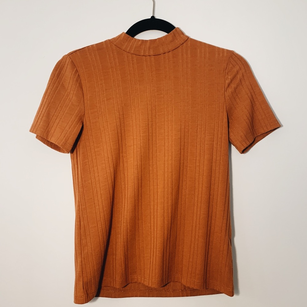 Forever 21 Mock Neck Tee